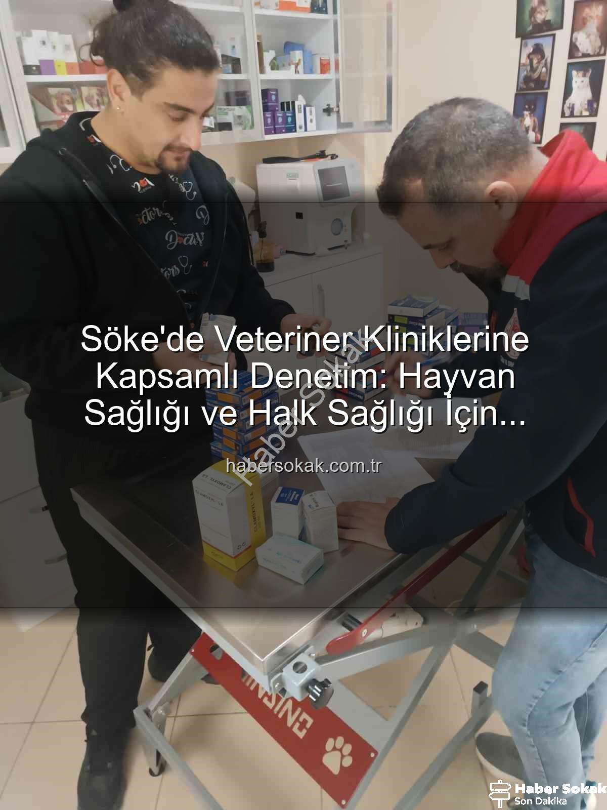 Söke veteriner denetimi - Söke'de Veteriner Kliniklerine Kapsamlı Denetim: Hayvan Sağlığı ve Halk Sağlığı İçin Önemli Adımlar